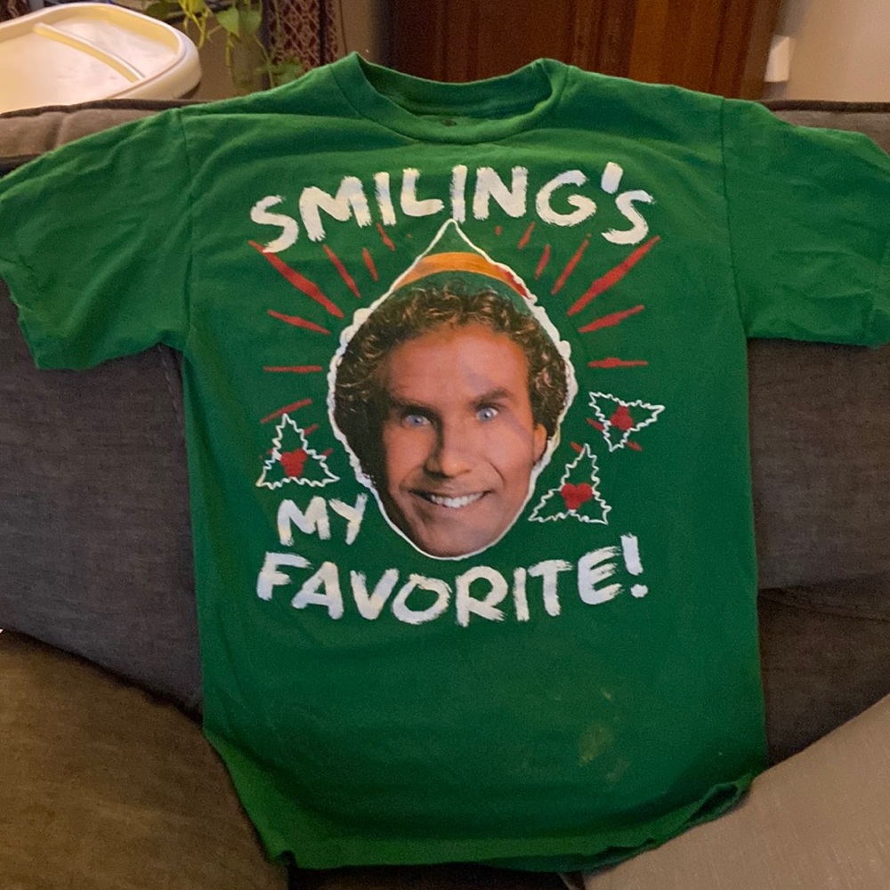 "Smiling's My Favorite!" Buddy The Elf T-Shirt